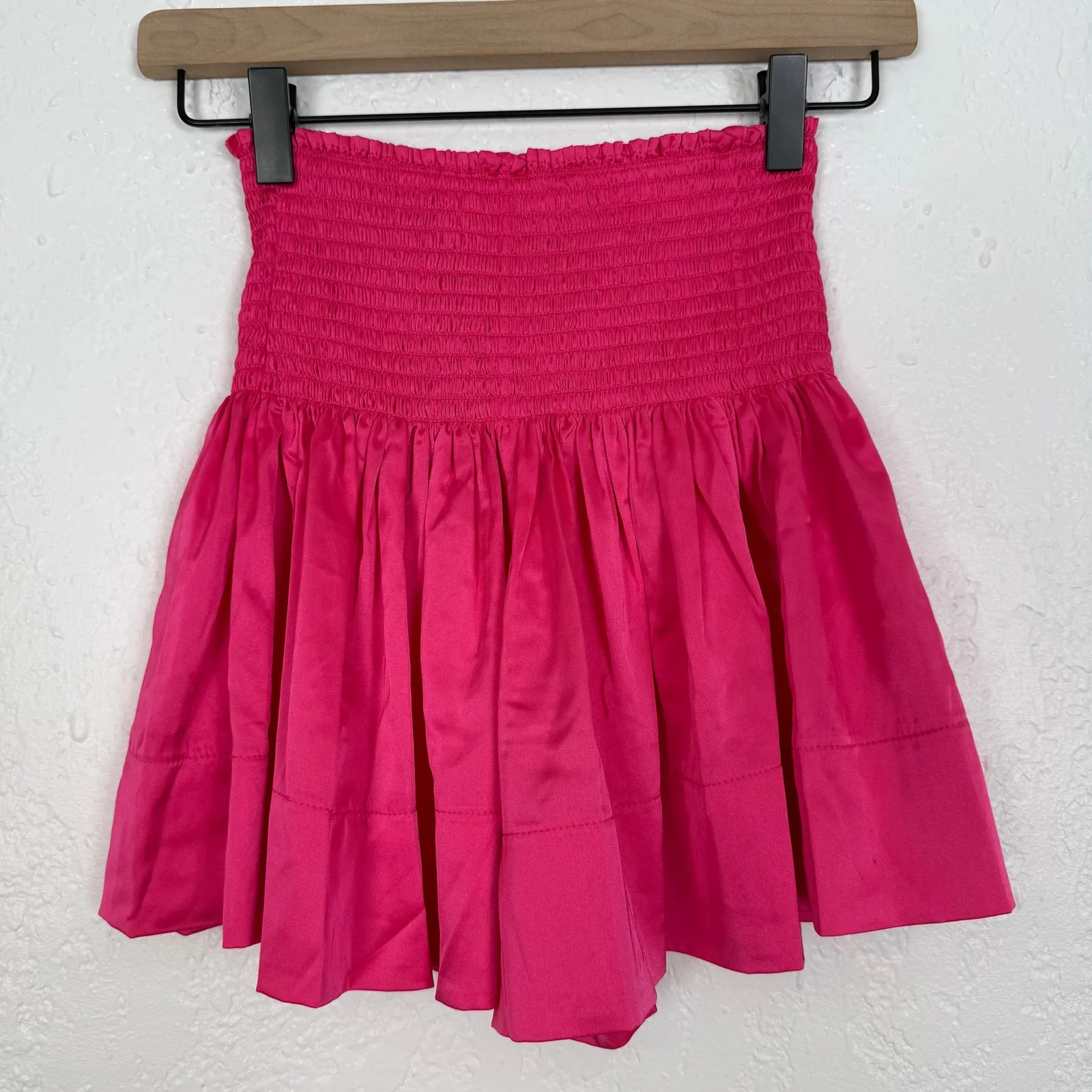 Natural Life Daisy Shorts Flowy Smocked Hot Pink NWT Size XS - Image 3