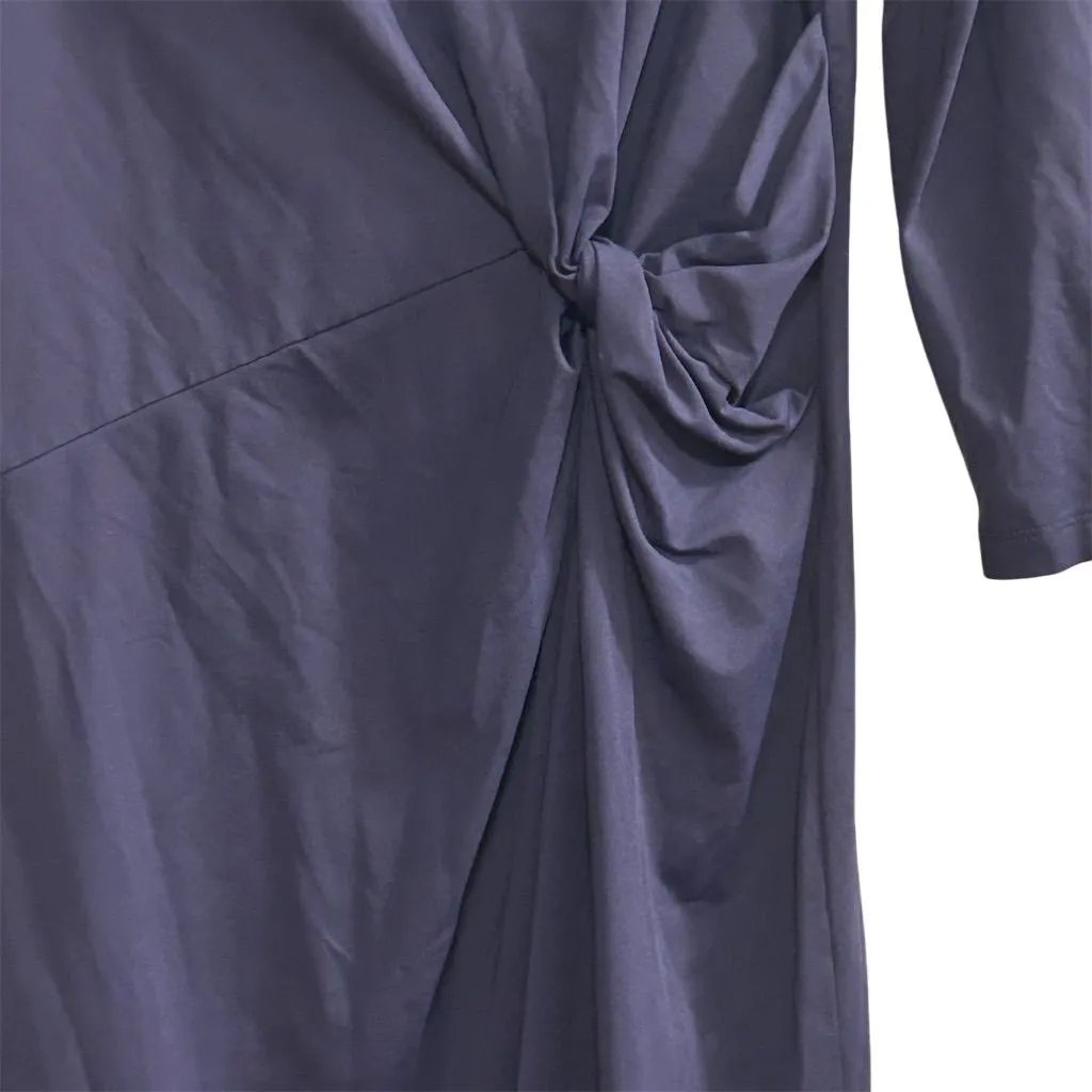 J. McLaughlin Women's M Navy Blue Knee Length Dress Formal Spring - Image 3