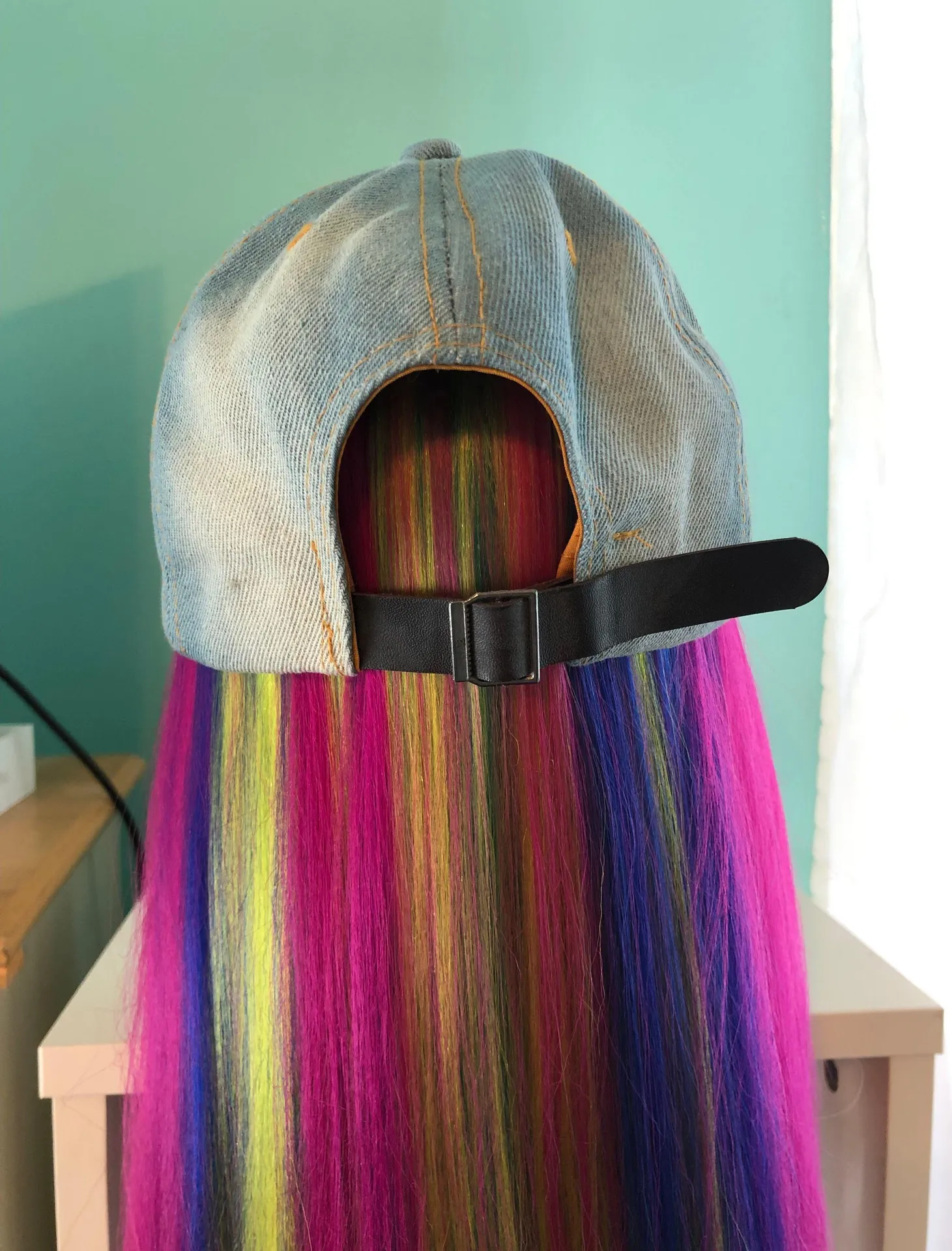 Woman’s Jean Hat Owl Blue - Image 6