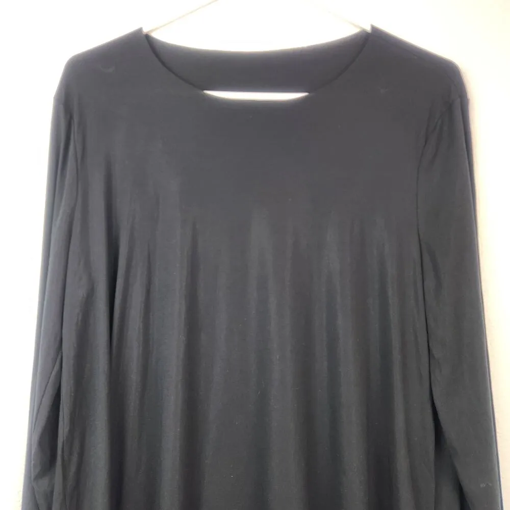 Wolford Black Long Sleeve Shirt Size Medium - Image 2