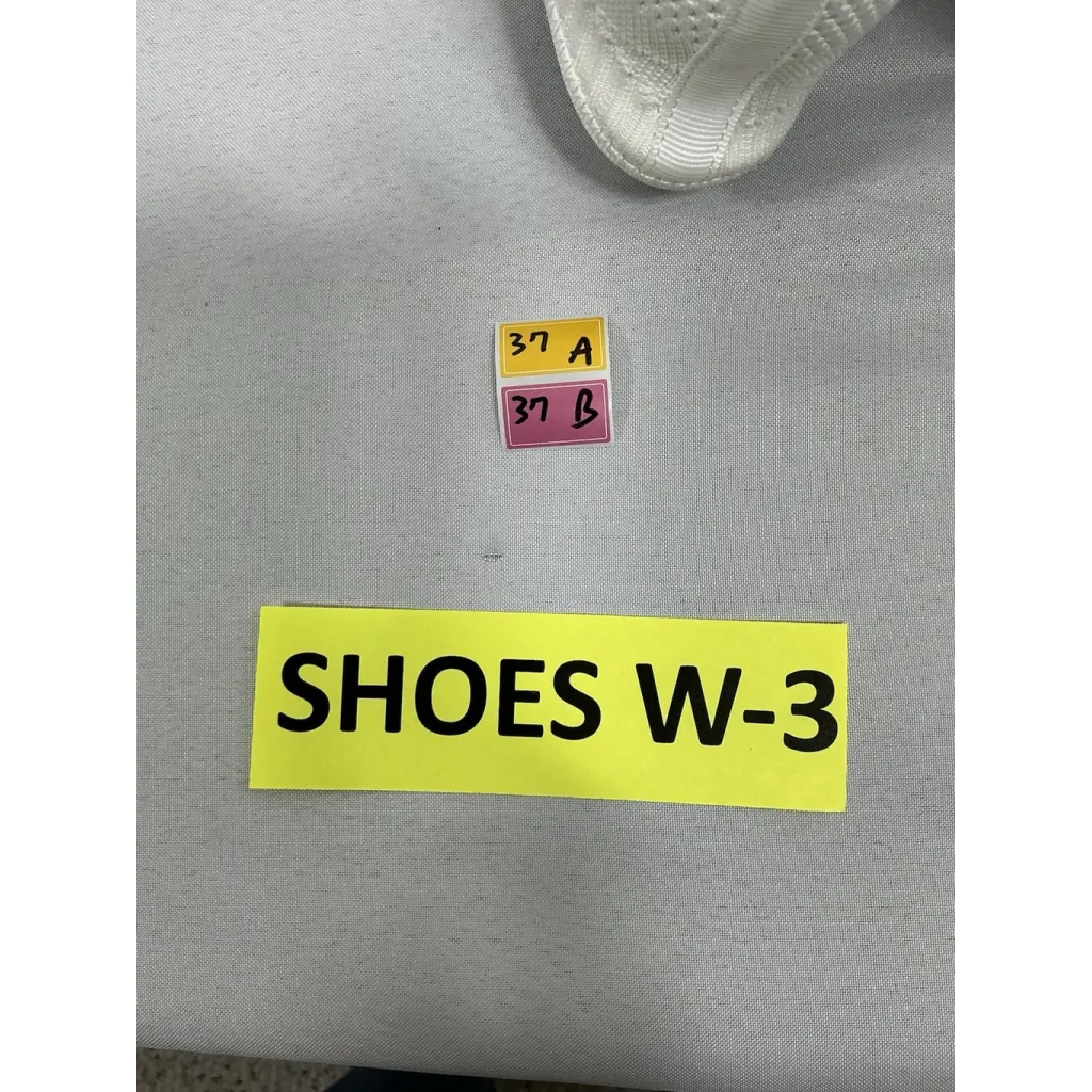 Men’s NWT BNQ Wide Breathable Lace Up Non Slip Sneakers Us 11 White Gray Mesh - Image 8