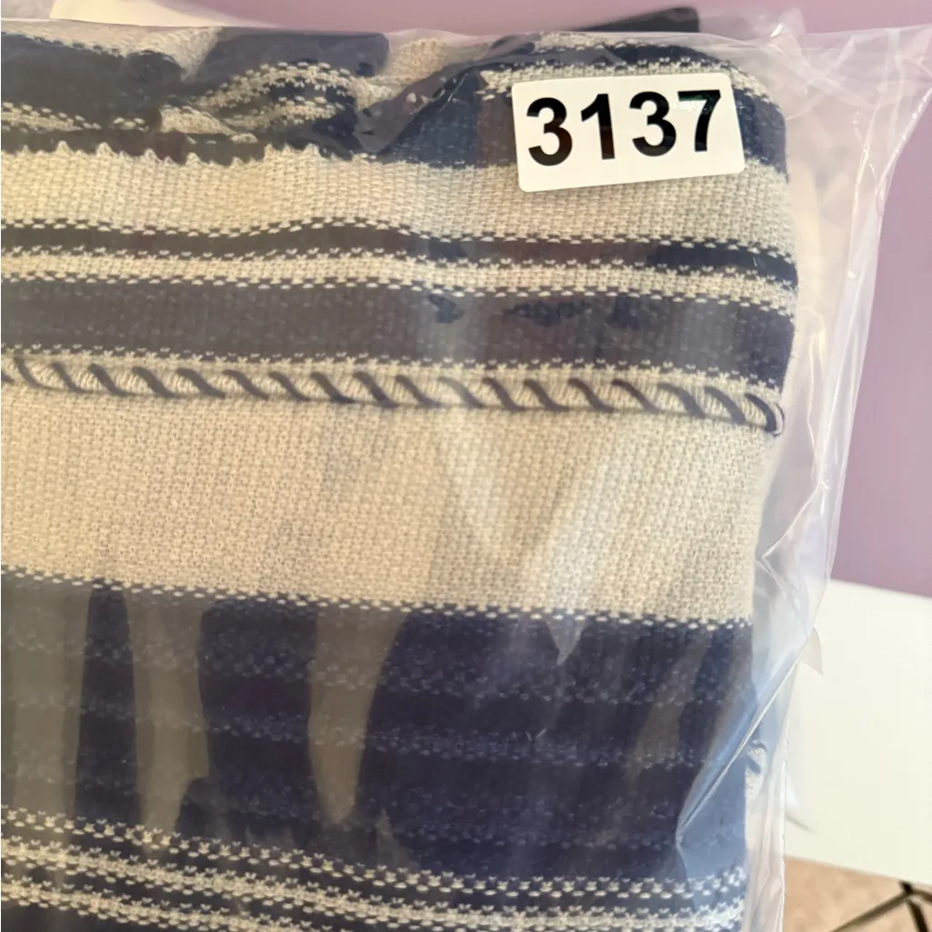 Denim & Supply‎ Ralph Lauren Southwestern Striped Linen & Cotton Knit Top - Image 4