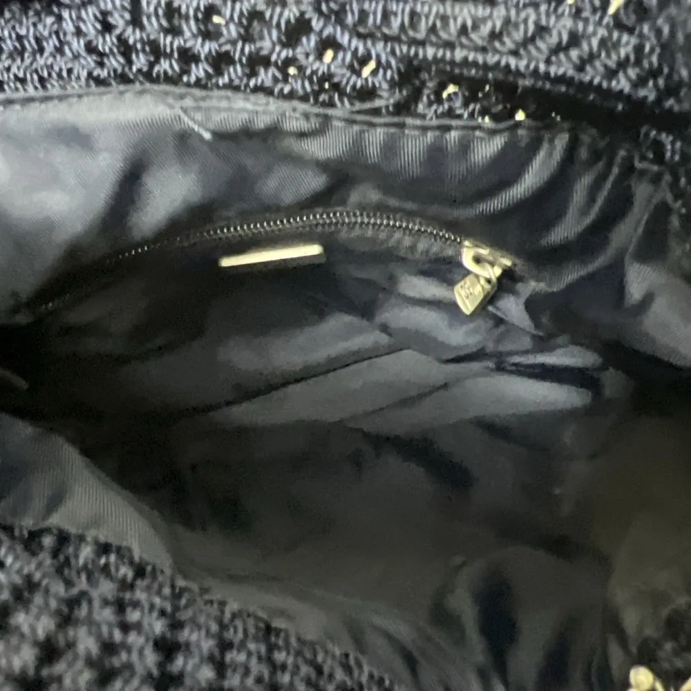 The Sak - women's backpack maroon crocheted drawstring purse bag Navy Blue - Image 6