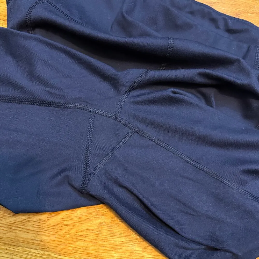 Juicy Couture Sport Women Large Blue Leggings Pockets Athletic Athleisure Sporty - Image 7