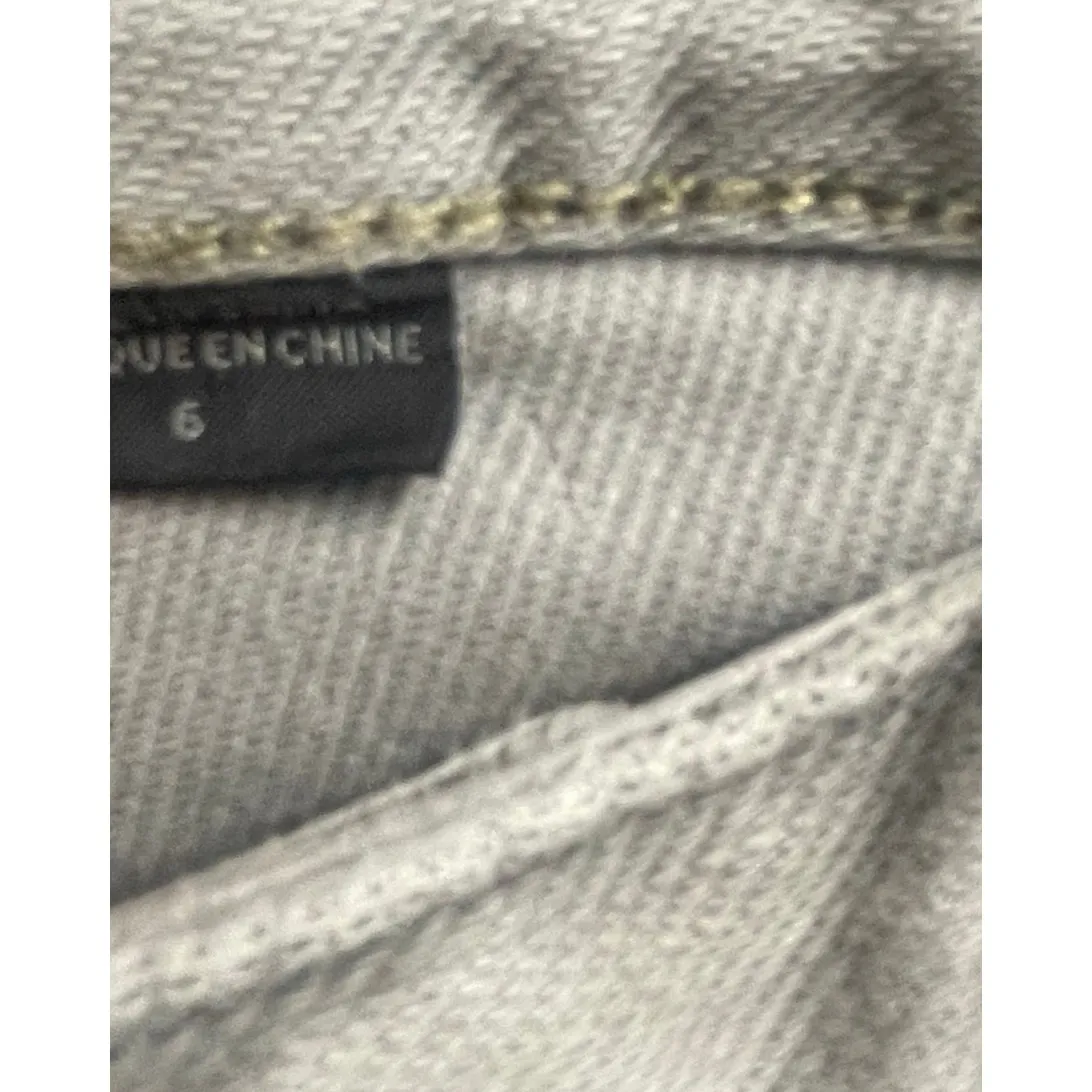 Armani Exchange Size 6 Gray Stretch Skinny Jeans Casual Edgy - Image 6