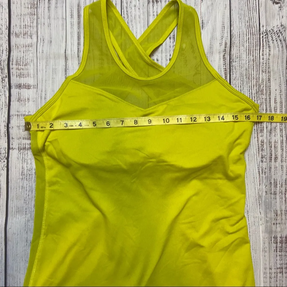 Soybu Soirée Crossover Mesh Back Tank Top. Size Large. EUC - Image 2