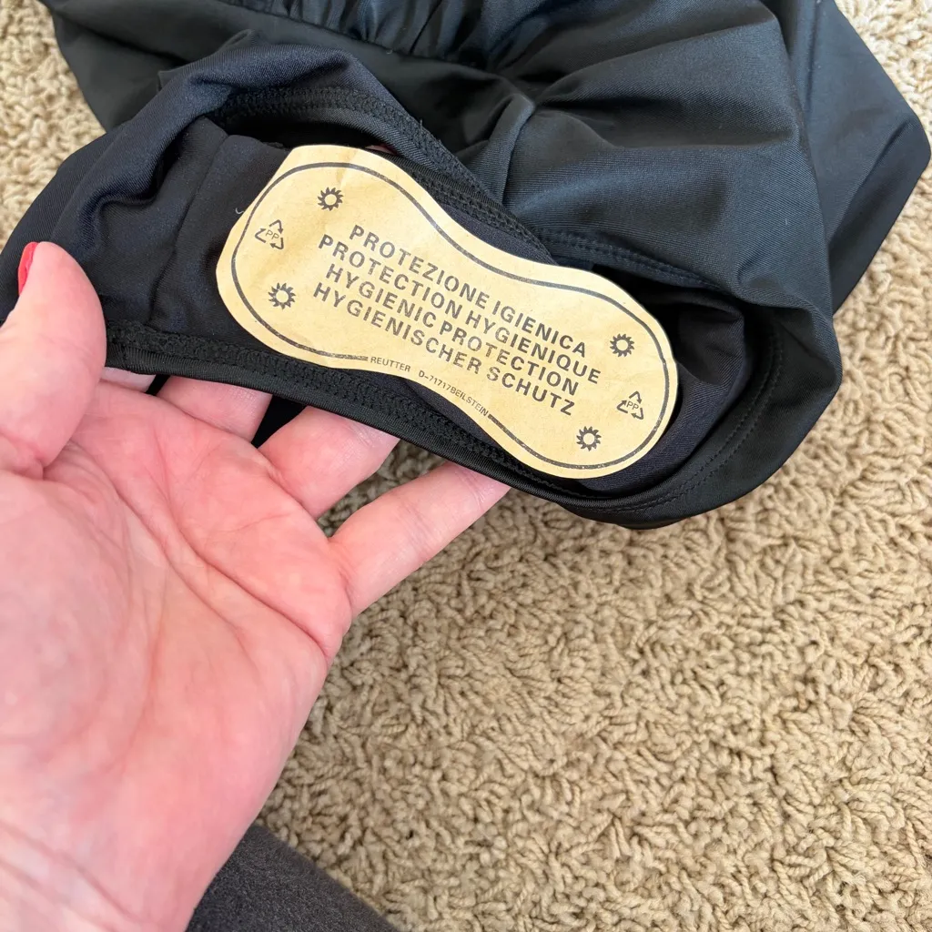 NWT Smismivo Tummy Control Swimsuit Size Large Tank Beach Slimming Vacation V3 Black - Image 6