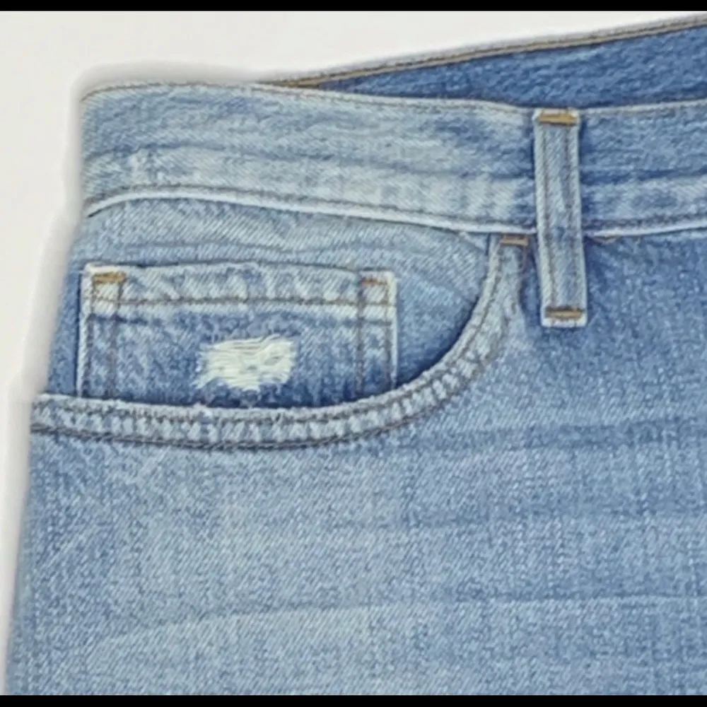 FRAME New Mini Distressed Skirt in Palmdale - Image 8