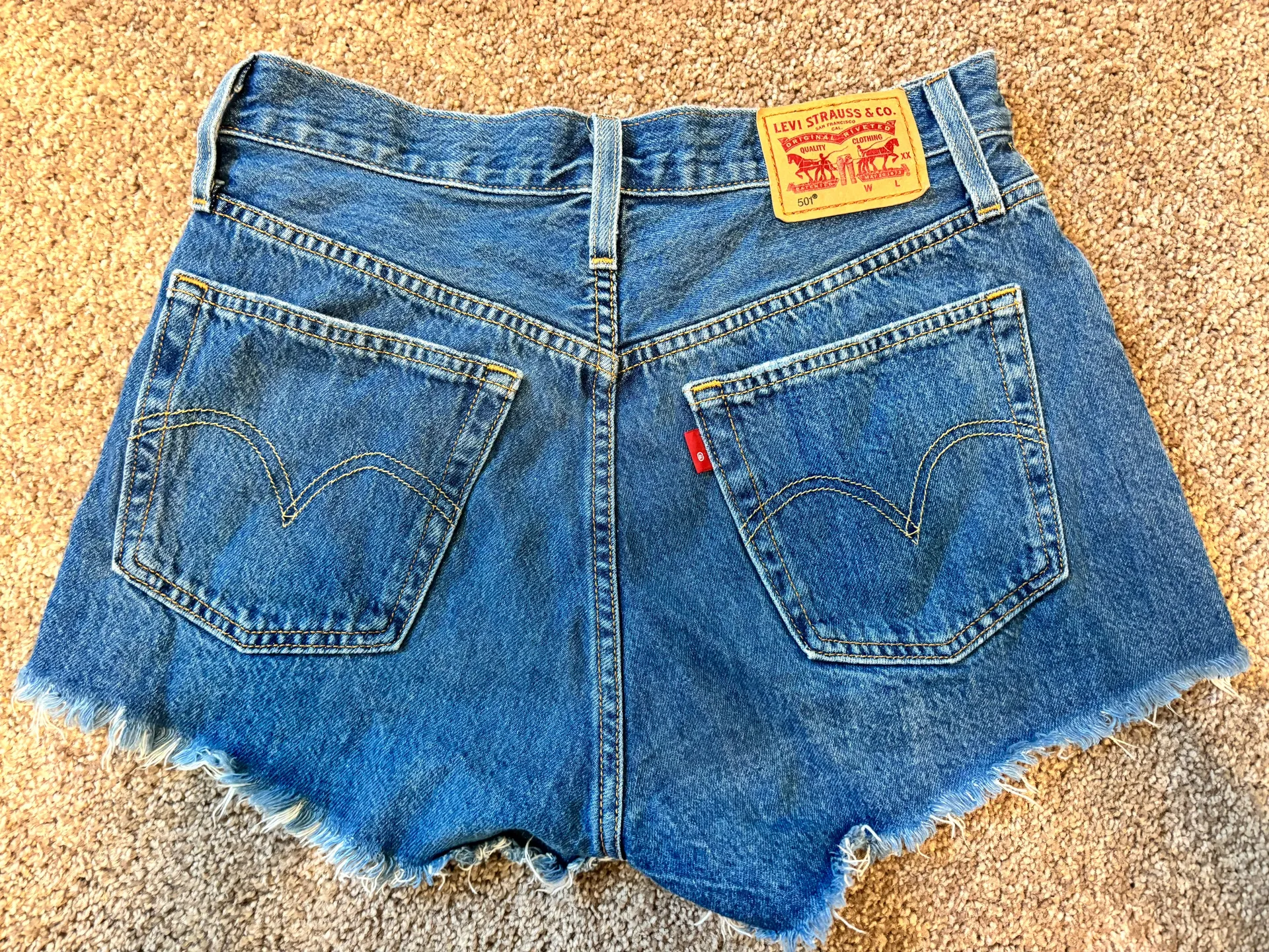 Levi’s 501 Denim Shorts - Image 2