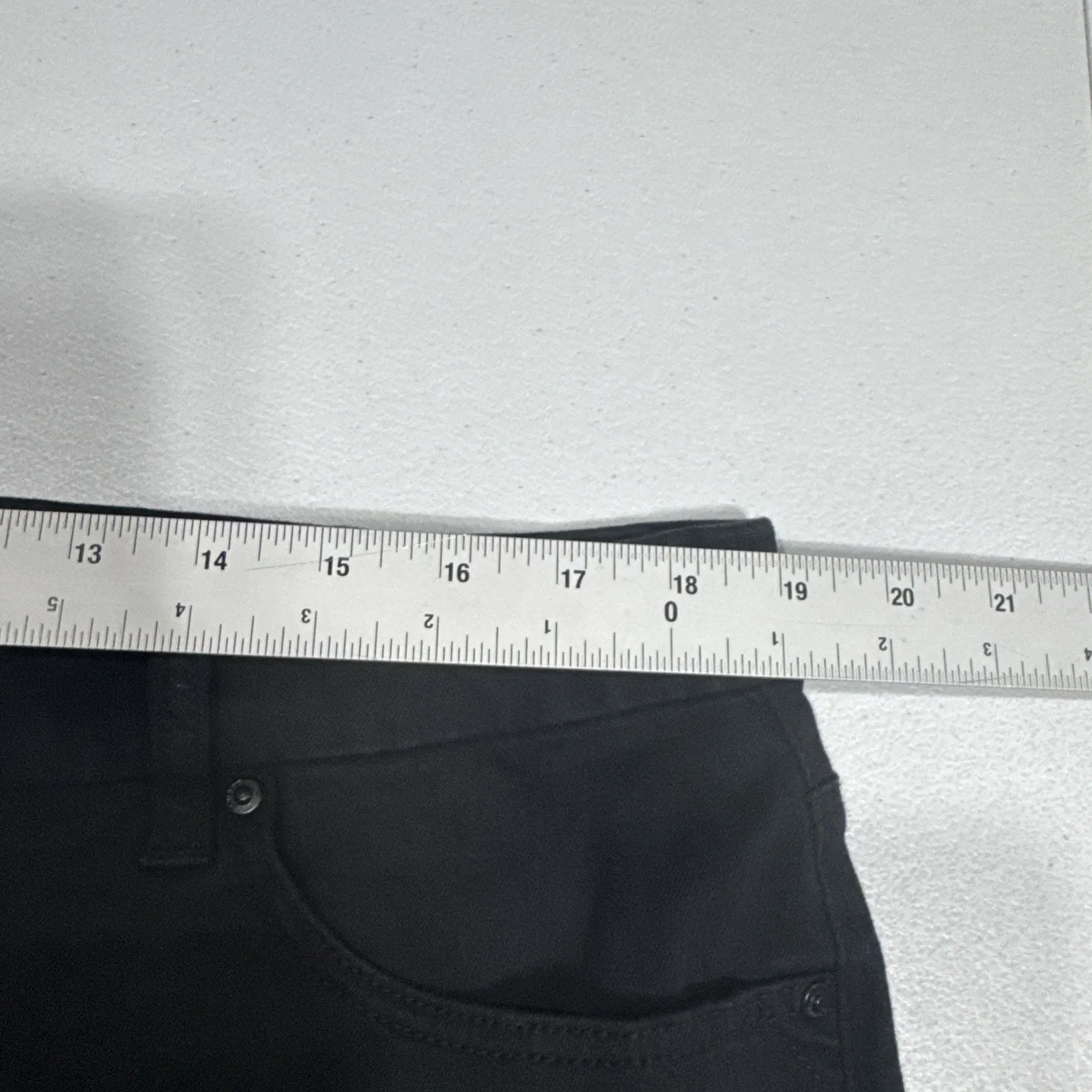 Chicos Jeans Womens So Slimming Girlfriend Slim Leg Ankle Black Size 16R or 3R - Image 7