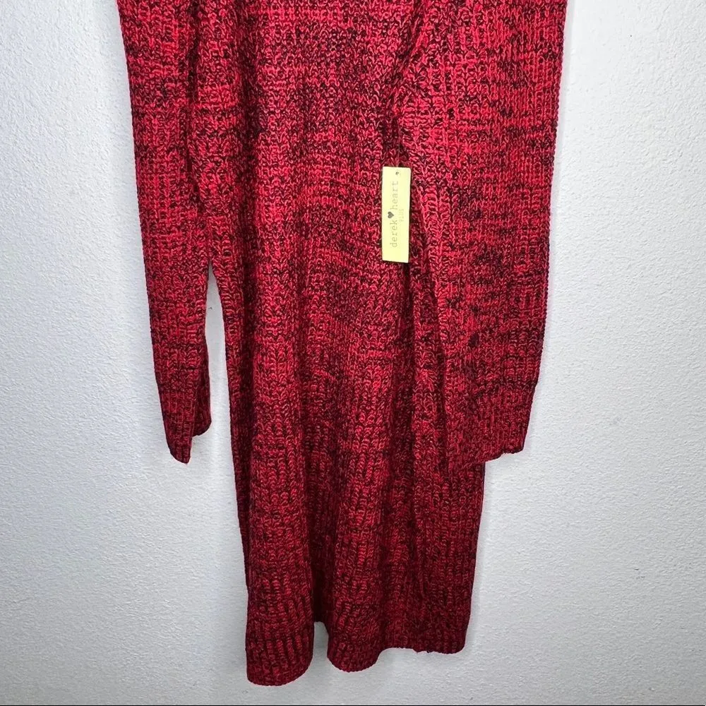 Derek Heart Off Shoulder Sweater Dress nwt - Image 5