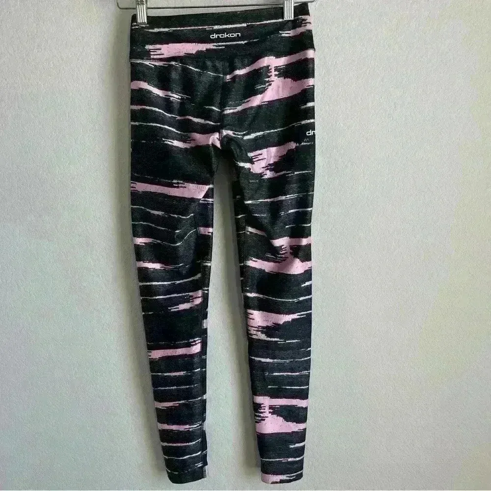 Drakon Colombian Workout‎ High Waisted Leggings for Women Compression Tight OS Black Size undefined - Image 13