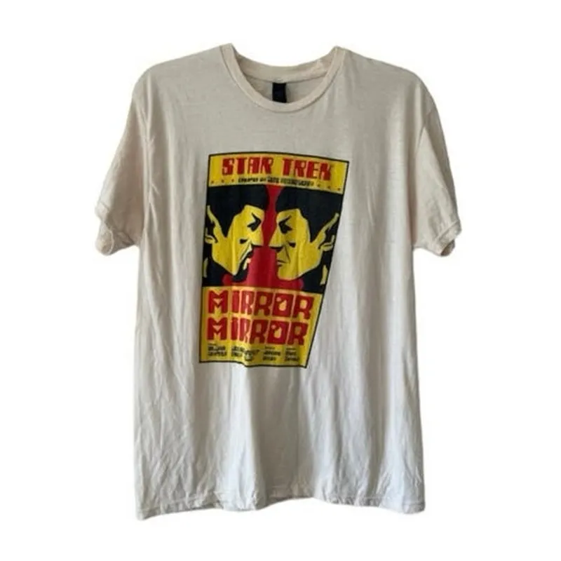 Star Trek Series Mirror Mirror Spock Graphic T 60’s reference Size L - Image 2