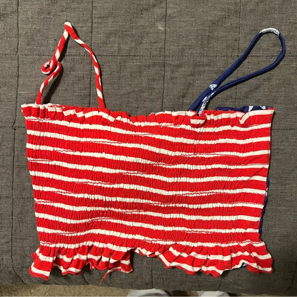 BIBI AMERICAN FLAG TUBE TOP Size M - Image 5