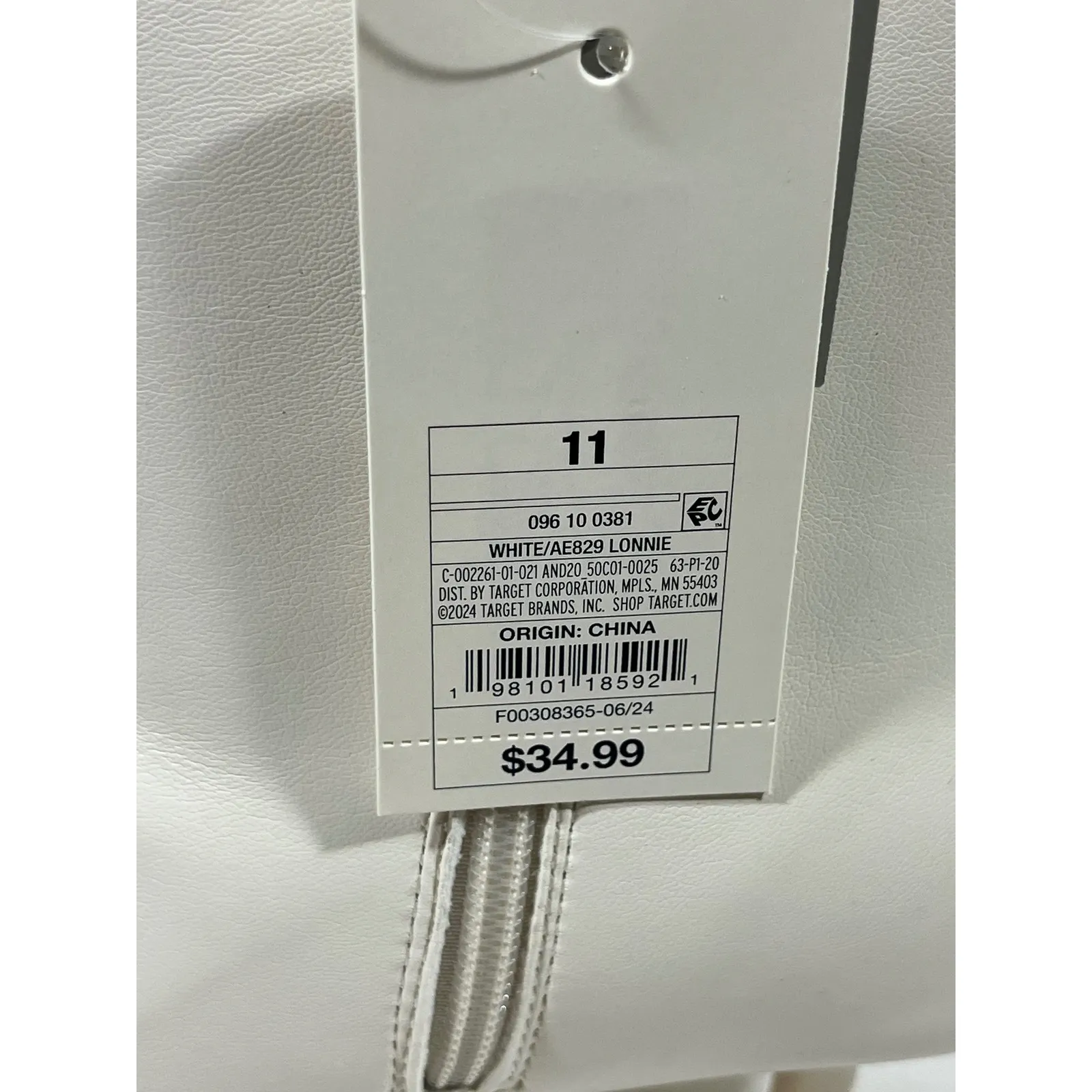 A New Day Women's Stretch Ankle Boots Pointed Toe Kitten Heel Modern Ivory Sz 11 - Image 2