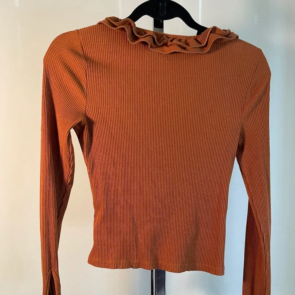 Anthropologie | Maeve Ruffle Tie Front Blouse - Image 6