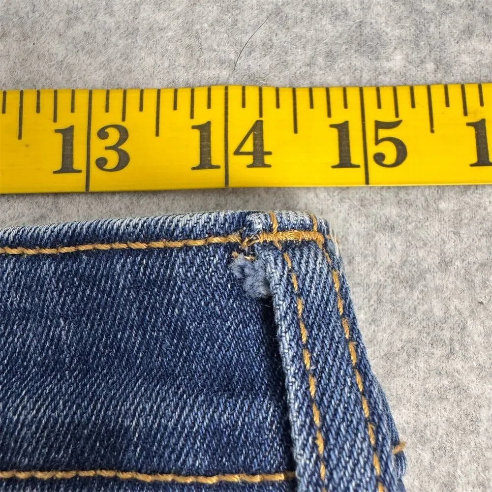 Gap Women's Size 6 Blue Denim Cut-Off Crop Shorts Casual Summer - Image 11