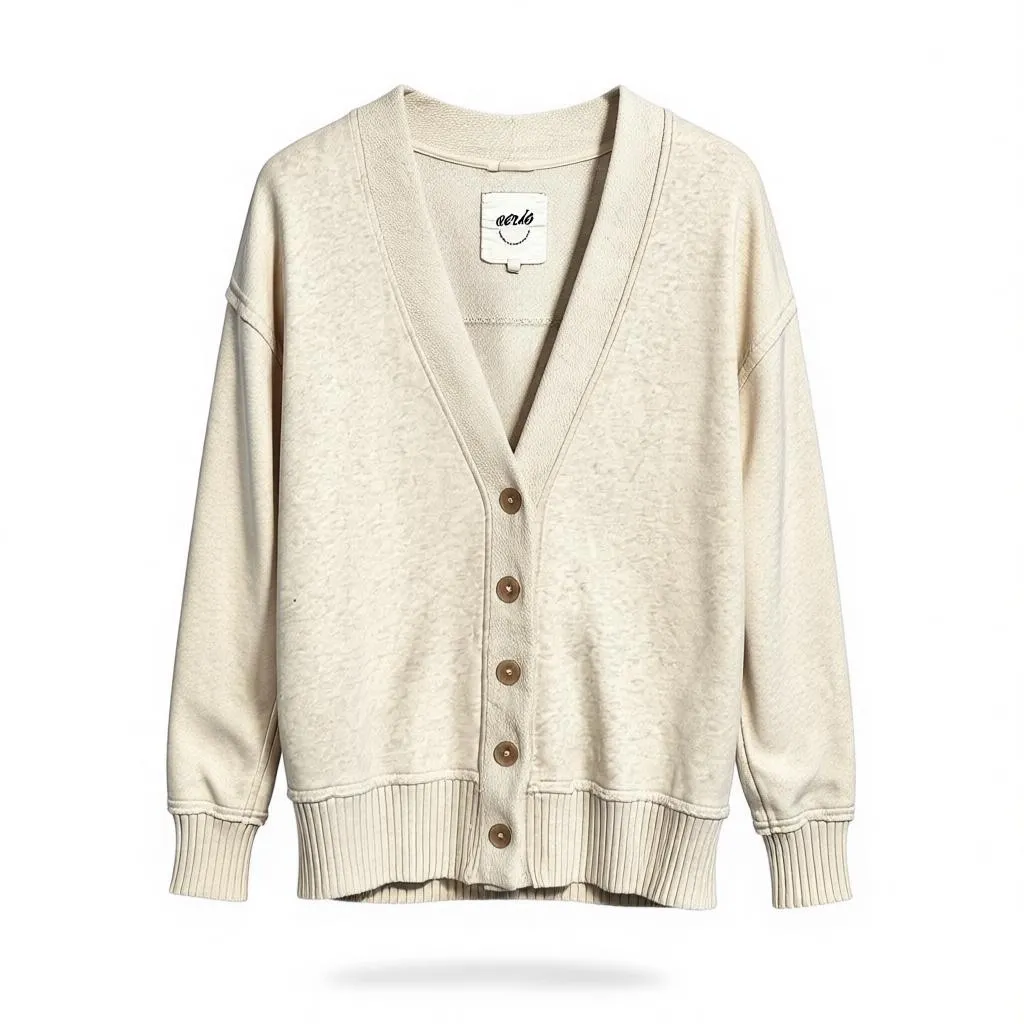 Arie Fleece Cardigan Sweater - Image 2