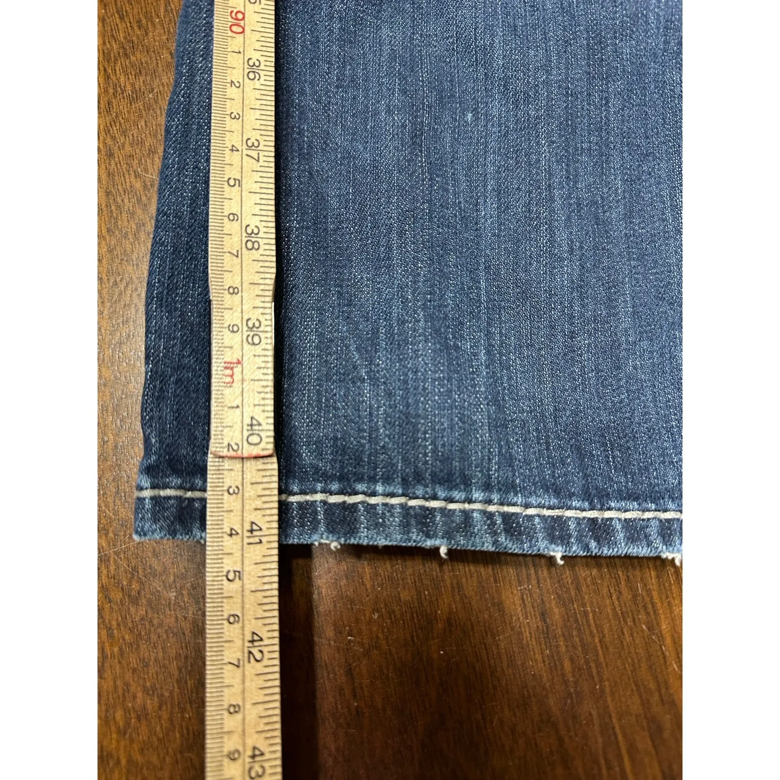 Big Star Miki Jeans Thick Stitch Y2K Women 34 Fit Cowgirl Western Aztec Country - Image 8