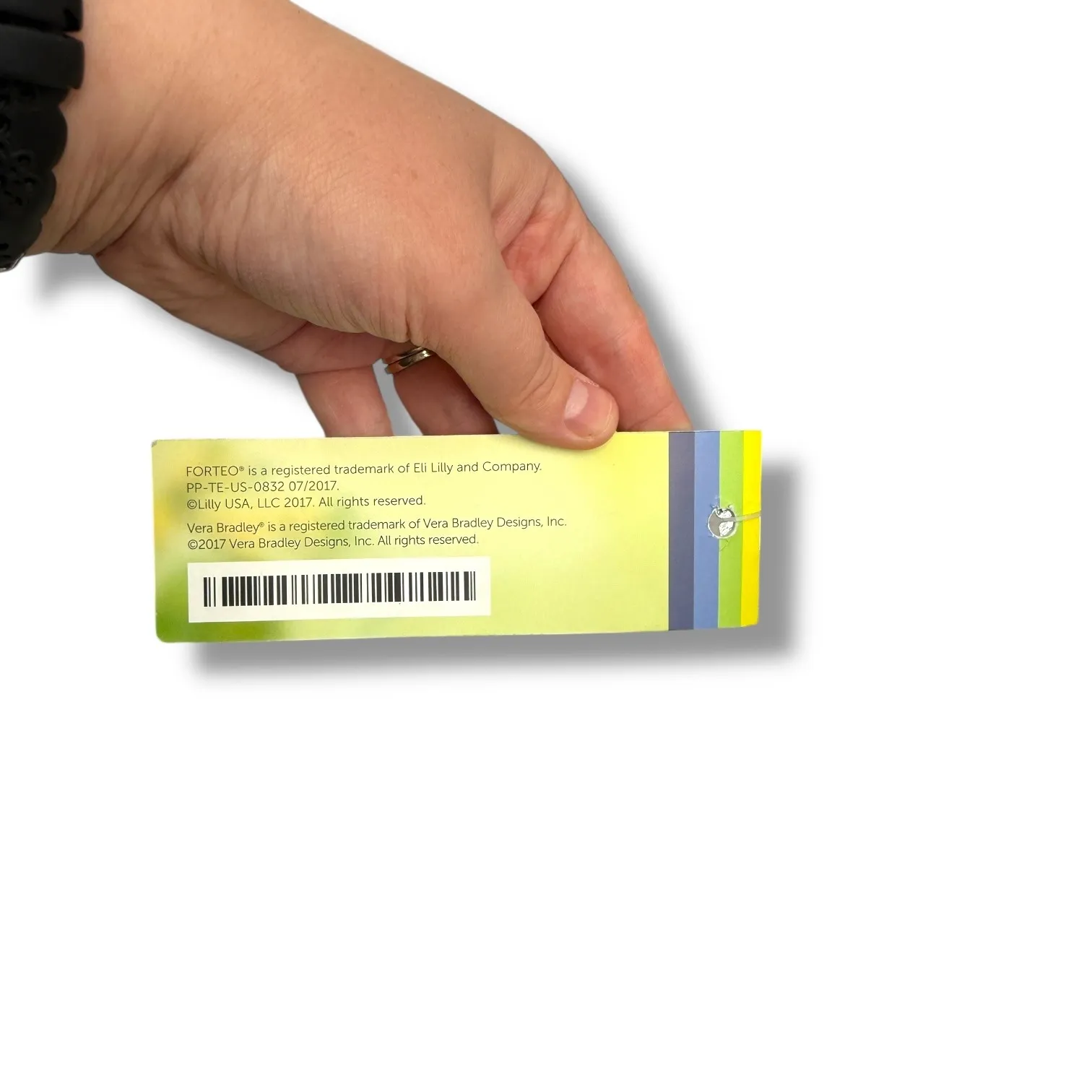 Vera Bradley NWT Lilly‎ Medical Cosmetic Pouch Insulated Zip Bag Travel Navy - Image 10