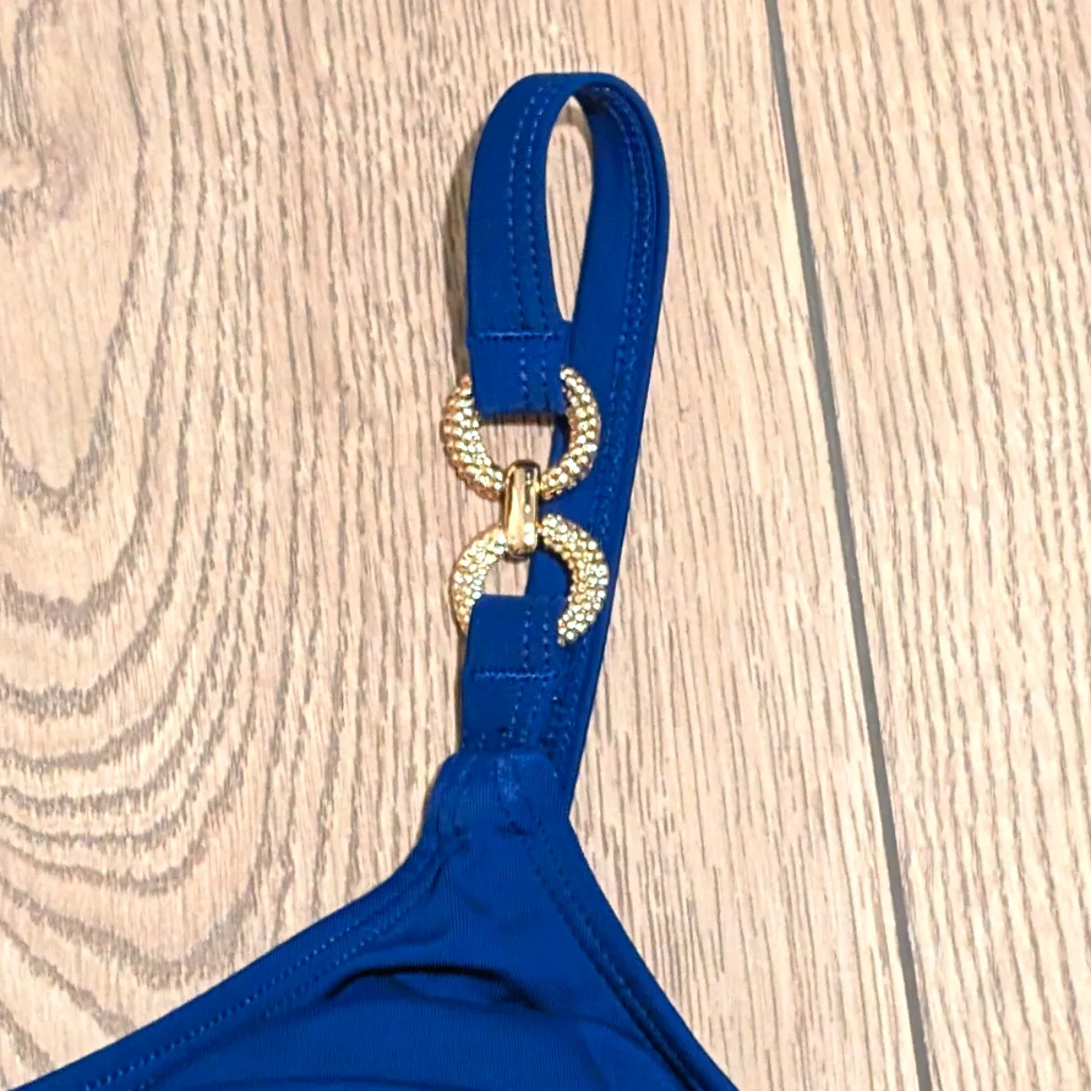 Susan Graver Womens Size 10 M Swimwear Swimdress Swim Suit Blue 1 Piece - Image 2