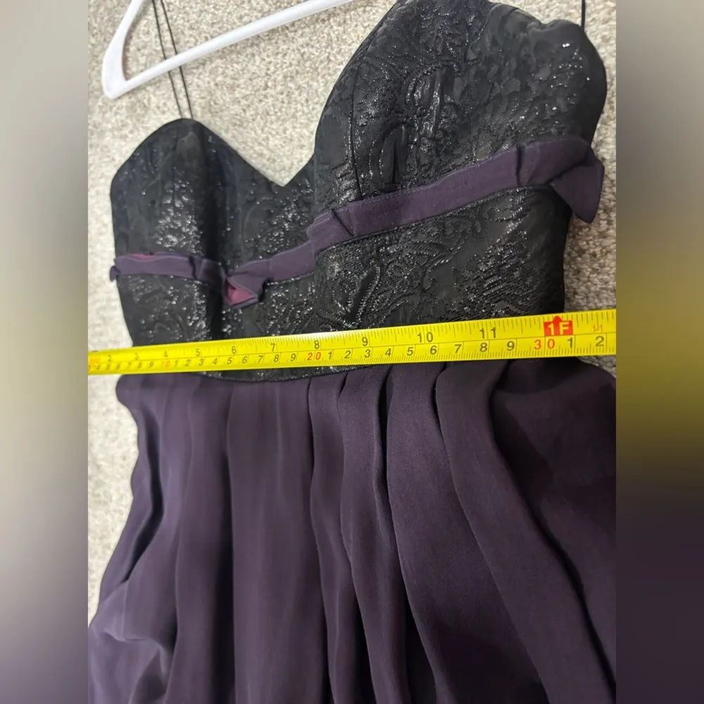 Jason Wu 100% Silk Made in USA Strapless Corset A line dress event size 6 - Image 5