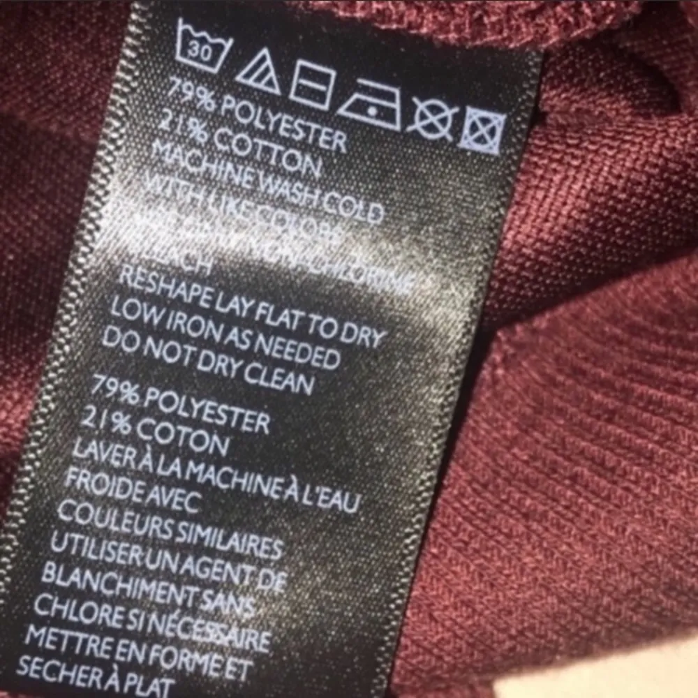 Urban Outfitters BDG Size XS Deep V Neck Burgundy Sweatshirt - Image 5