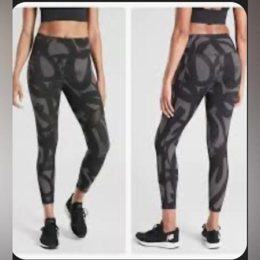 TENACITY BRUSH STROKES 7/8 TIGHT black grey small - Image 16