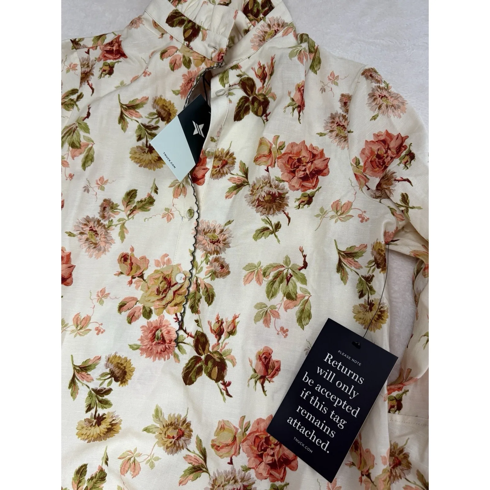 TUCKERNUCK Romantic Floral Tate Dress Size S NWT Retail $228 Tuckernuck - Image 6