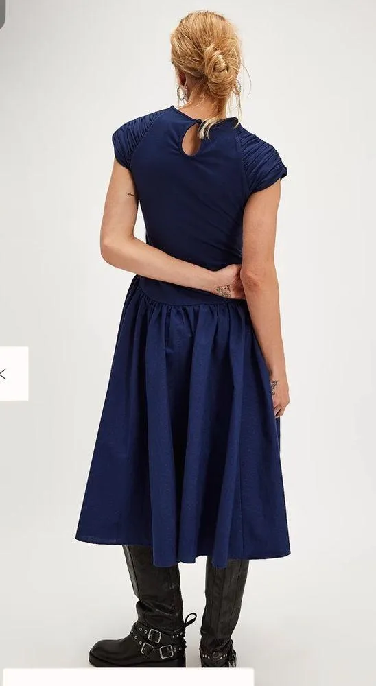 NWOT free people Afternoon Elegance Midi Dress - Image 2