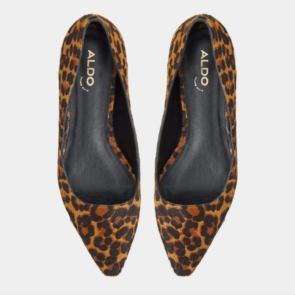 Aldo Leopard Print Pointed Toe Slip
Shoes(8.5) - Image 3