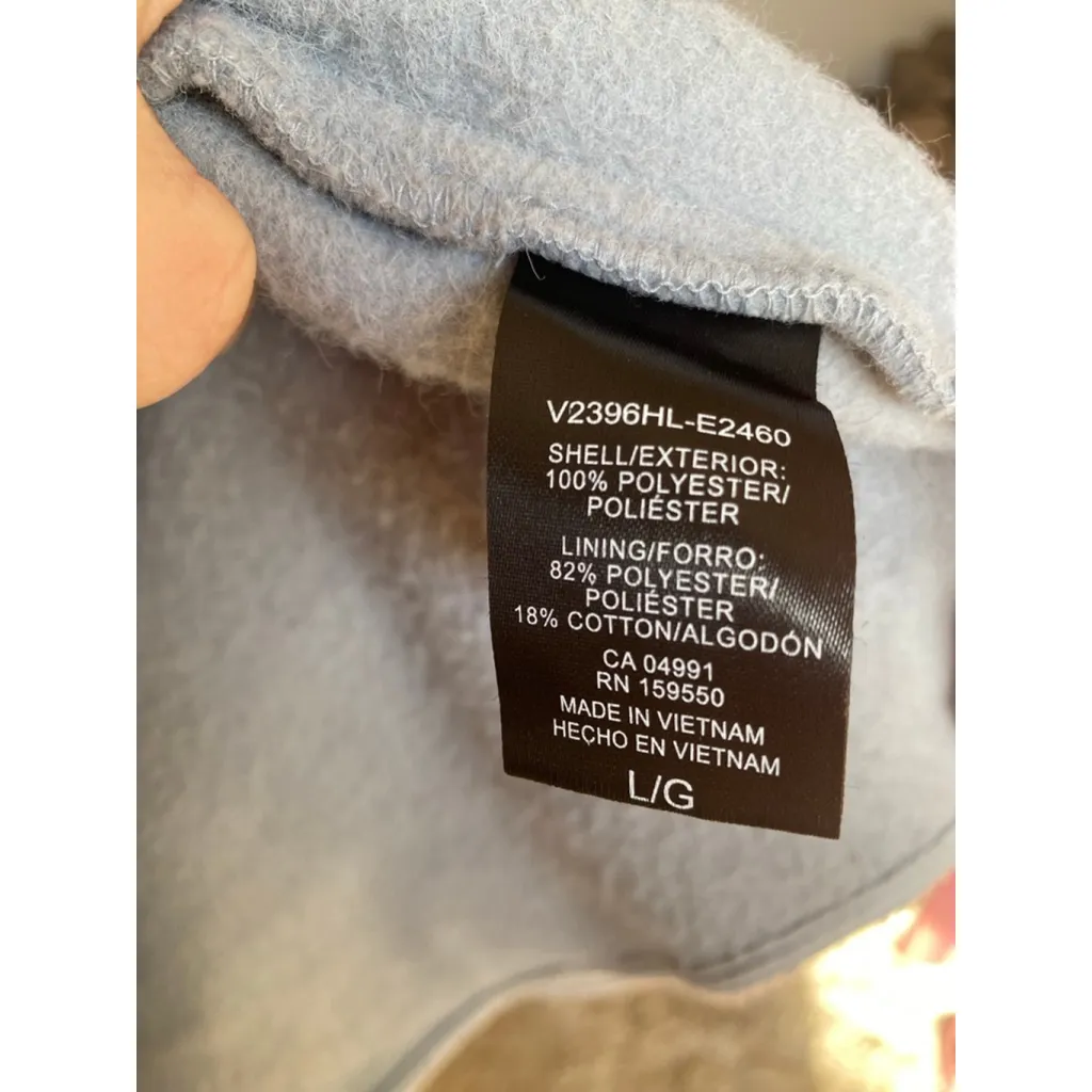 Hilary Radley Fleece Shacket Luxe Light Gray Elevated City Chic Parisian Scandi - Image 7