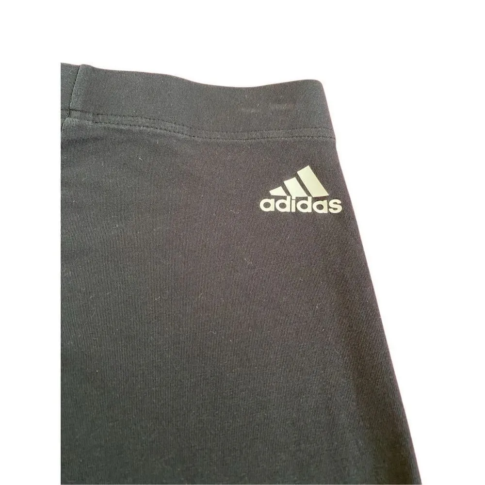 Adidas Leggings Sz Small Sporty Athletic Athleisure Workout Sports Yoga School - Image 7