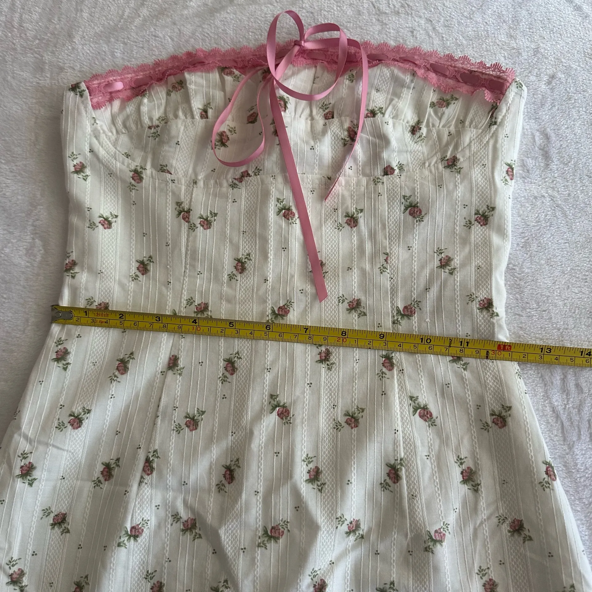 Princess Polly  Mully Strapless Floral Dress - Image 8