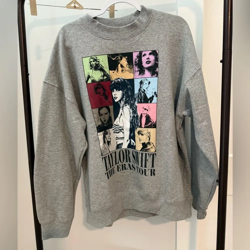 NWOT TAYLOR SWIFT | THE ERAS TOUR II GRAY CREWNECK - Image 3
