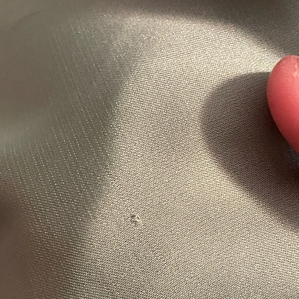 Victoria + Sophia Satin Green Mini Dress w/ Black Lace Trim Coquette Pistachio 💚 - Image 9