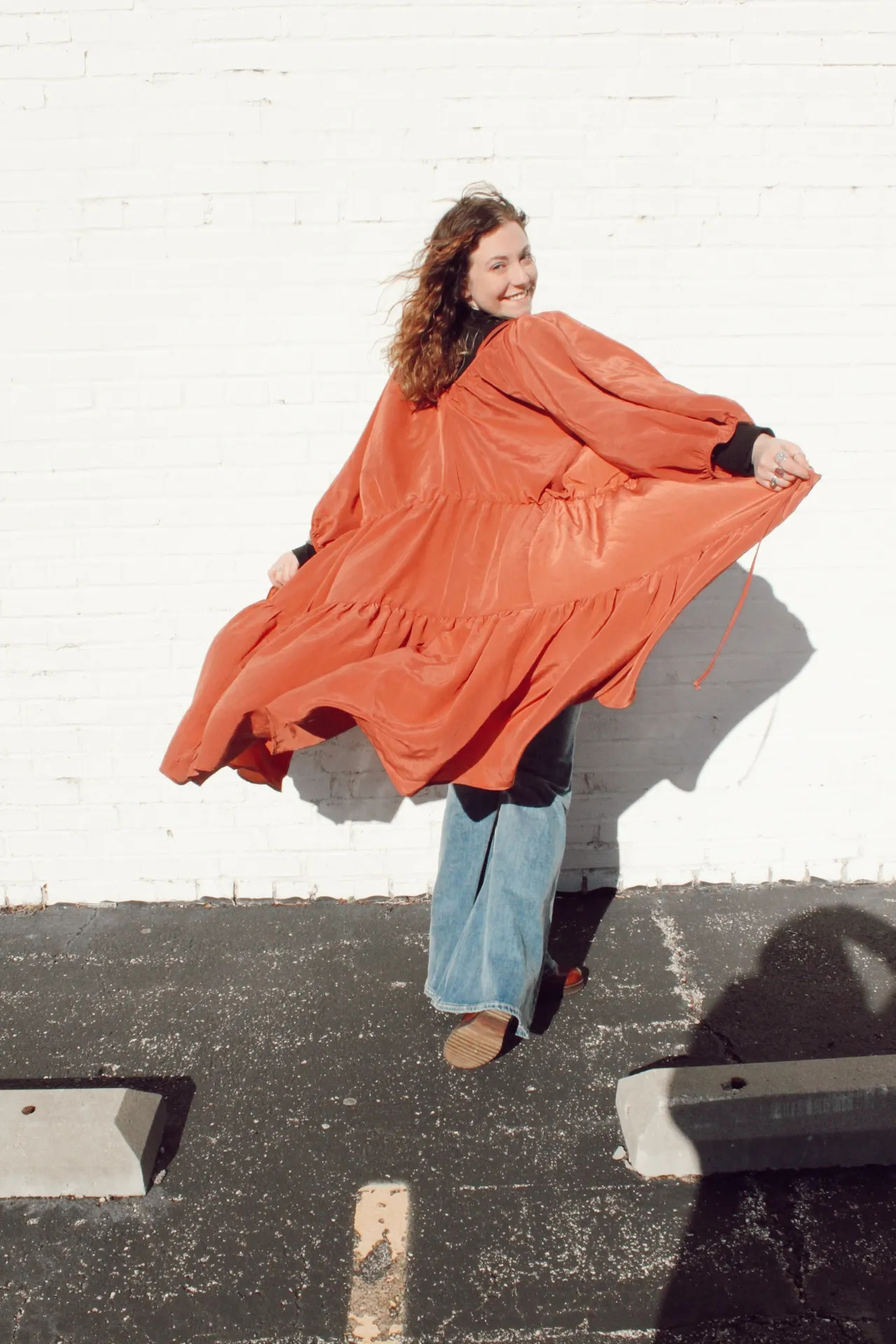 Boutique Mauve Long Duster - Image 4