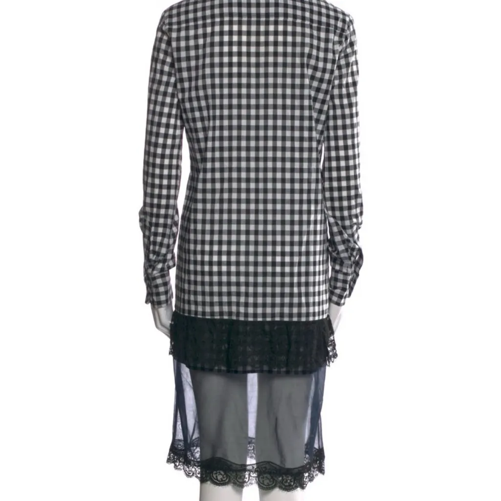 Pinko Plaid Print Knee - Image 4