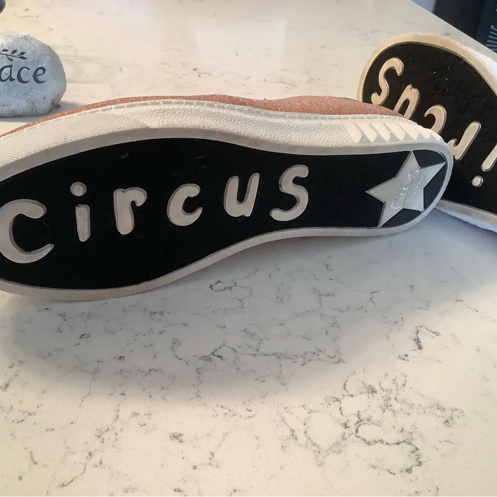 Sam Edelman sneakers Charlie-rose gold ( pizza party) glitter slip on shoes 10 - Image 6