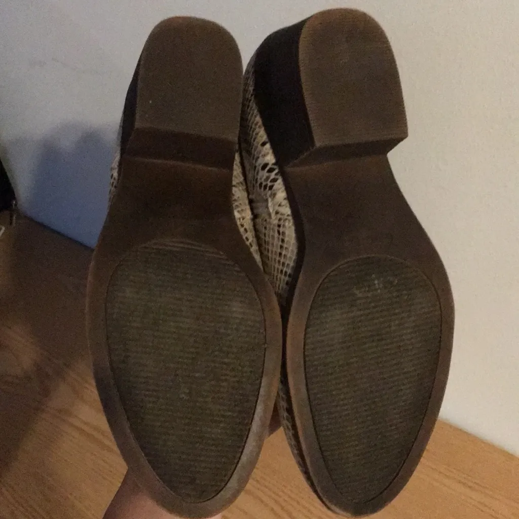 True Craft Sexy Snakeskin 2” Heel Booties Size 8M - Image 8