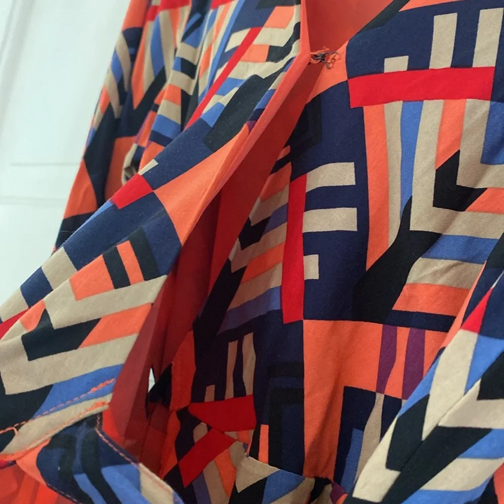 Porridge Clothing By Anthropologie Women's Amity Wrap Dress Size Small New‎ NWT - Image 9