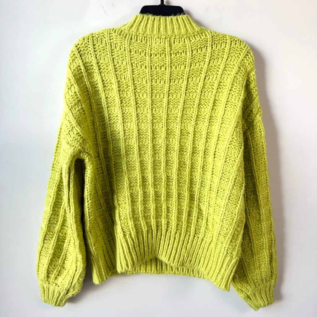 FRNCH Chiara Sweater‎ Citron Vert S - Image 7