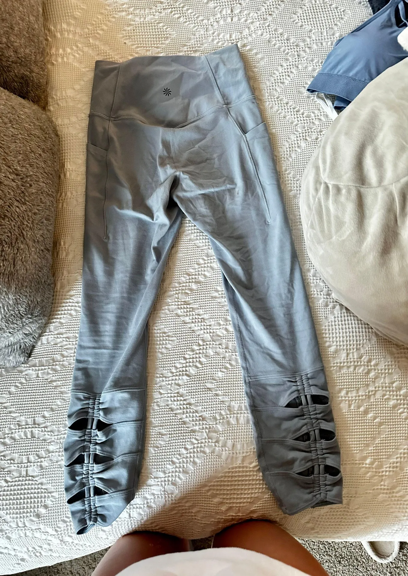 Light Blue  Leggings - Image 3