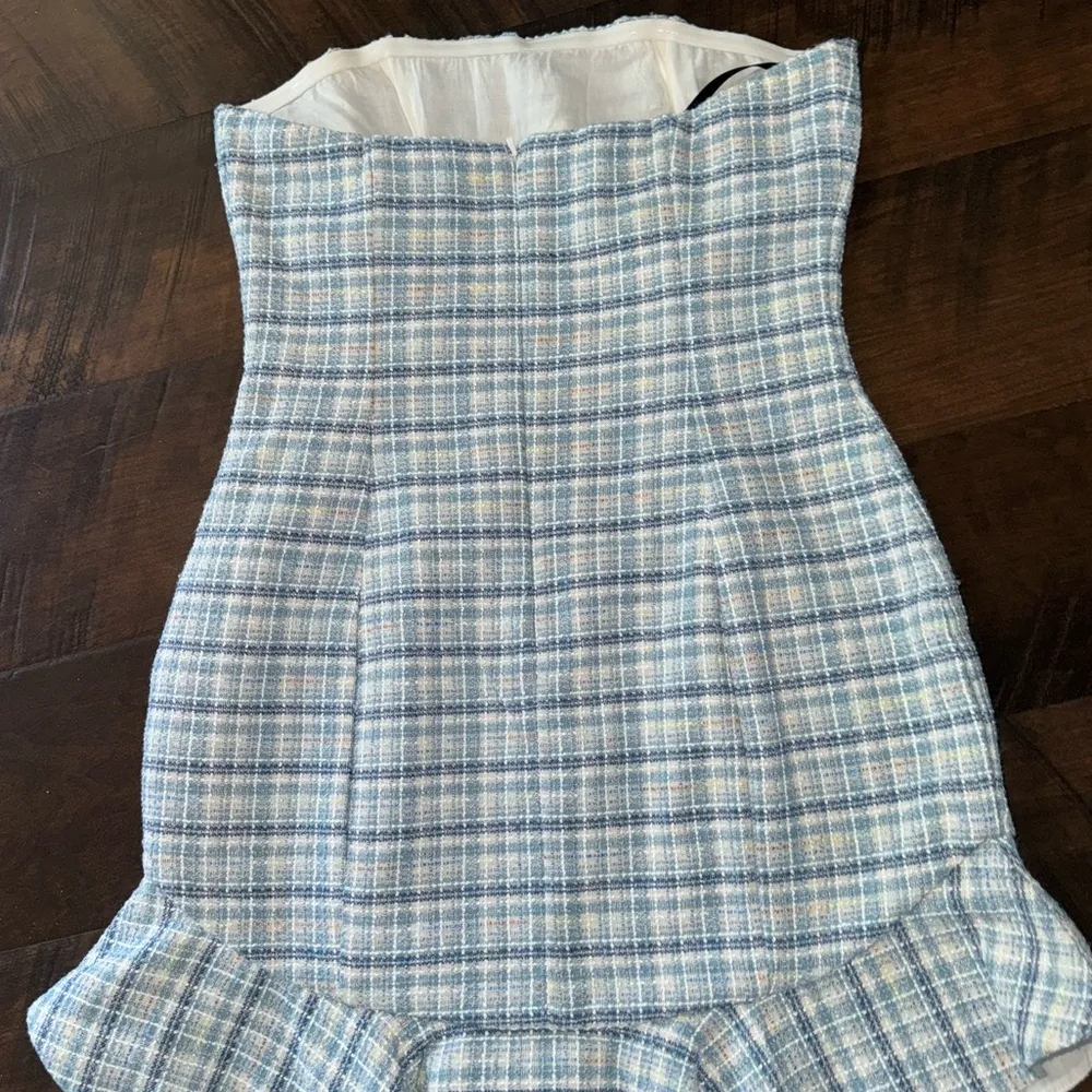 Majorelle Strapless Dress - Image 11