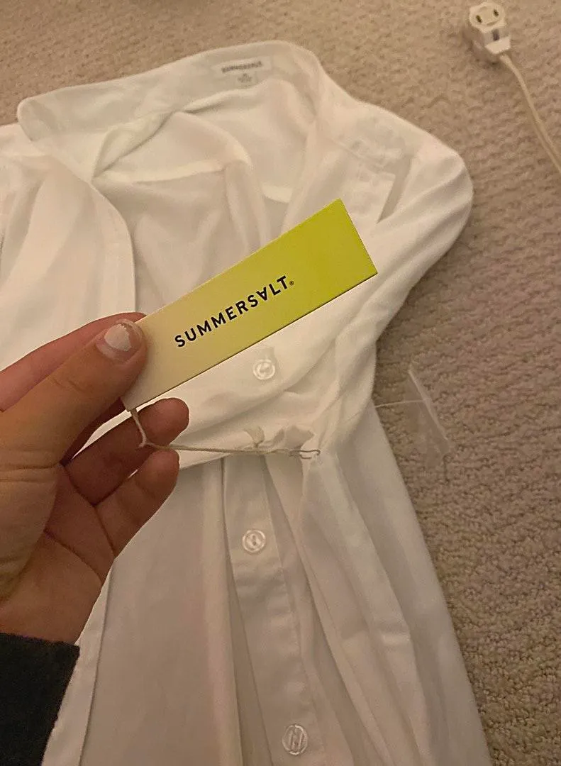 Summersalt  vintage button up  - Image 4