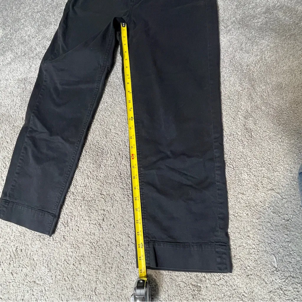 Everlane Women’s Classic‎ Straight Flat Front Black Pants Size 8 - Image 9