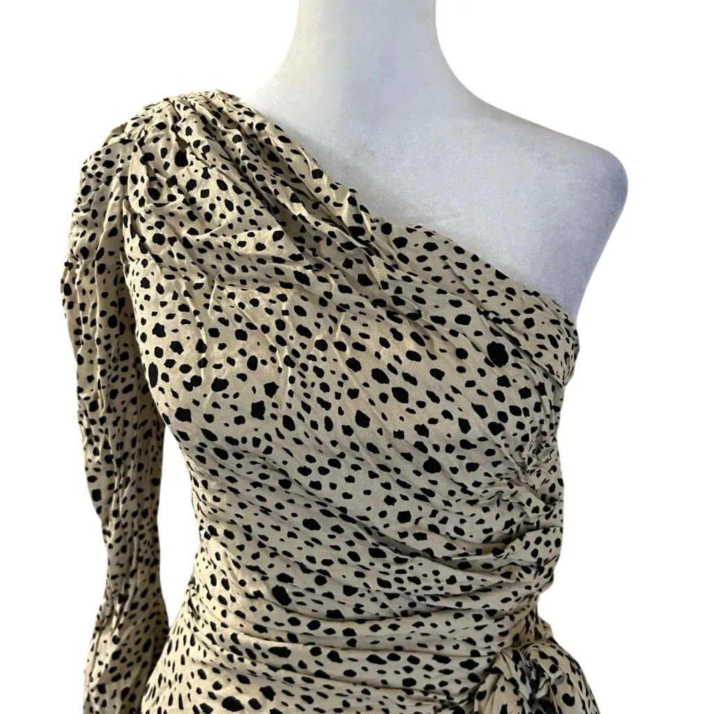 IEENA FOR MAC DUGGAL One Shoulder Puff Sleeve Mini Dress - Image 6