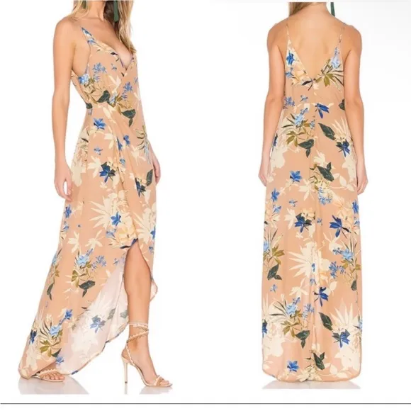 ASTR the Label Floral Wrap Dress - Image 2
