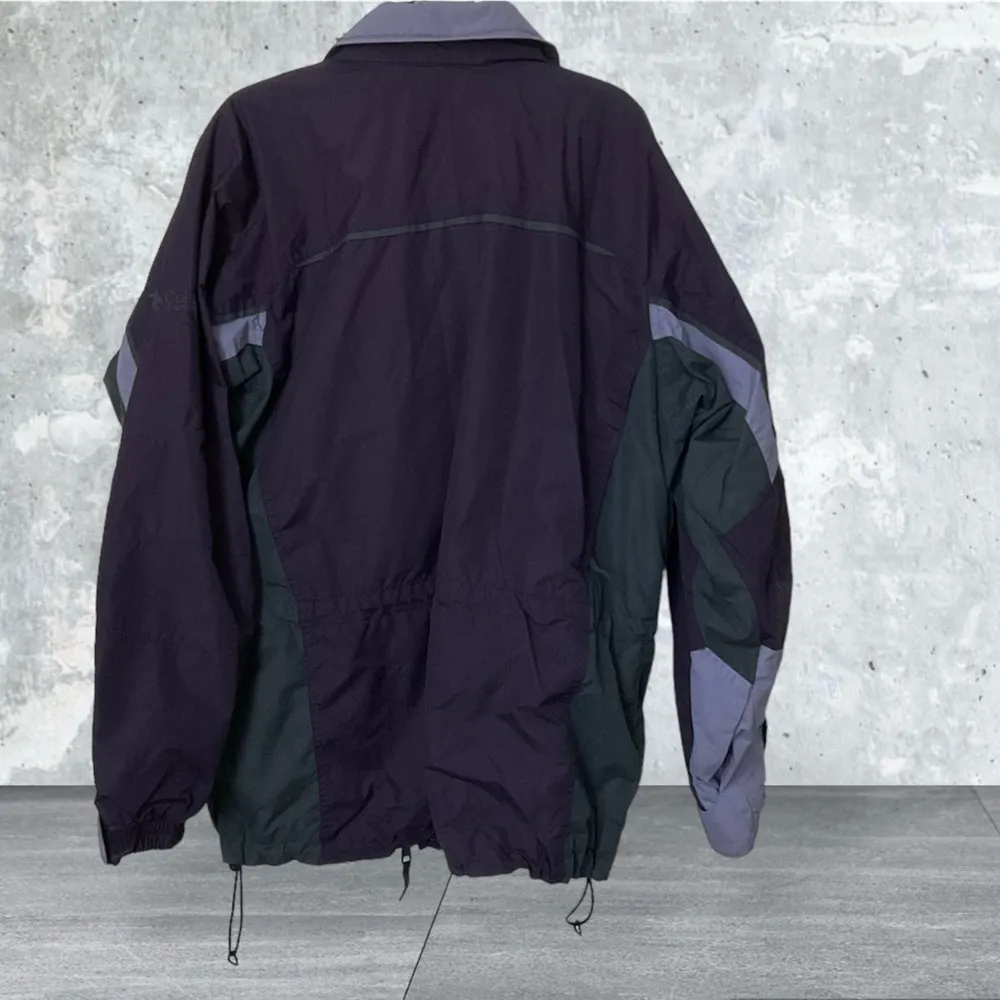 Women's Columbia FIRE RIDGE Medium jacket winter purple plum/olive/gray No Hood - Image 2