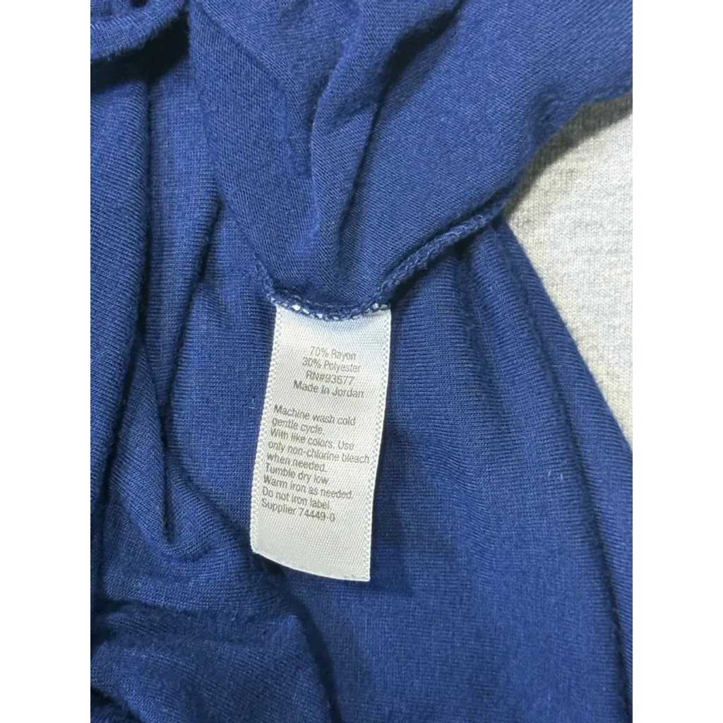 Women's a.n.a Navy Blue Short Sleeve Tee Shirt Plus Size XXL - Image 4